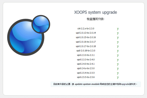 XOOPS Upgrade